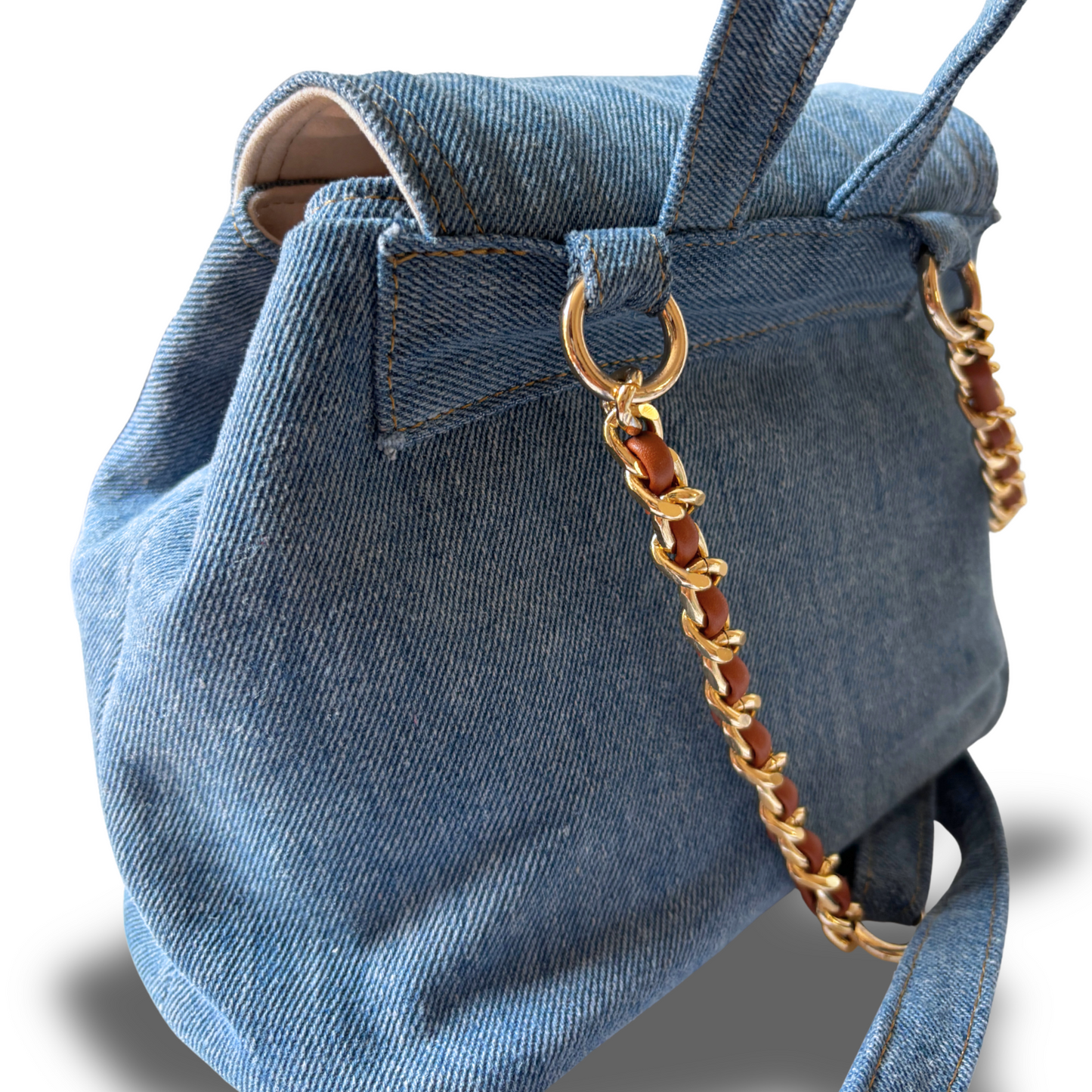 Lulu Backbag: Denim