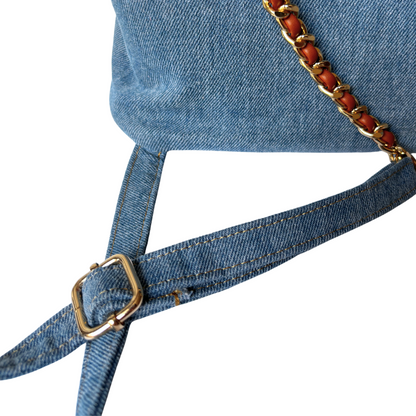 Lulu Backbag: Denim