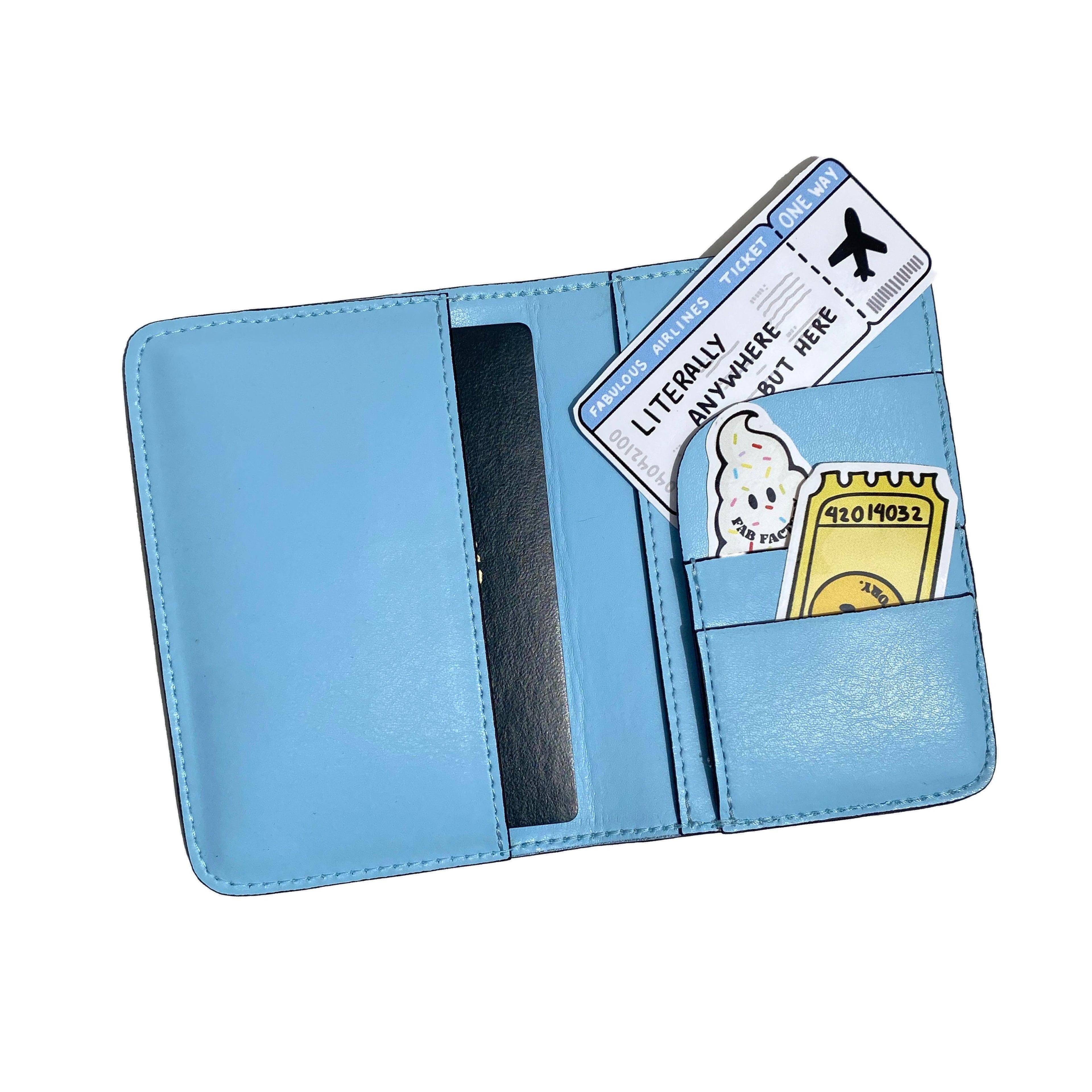 Passport Case: Cloudy