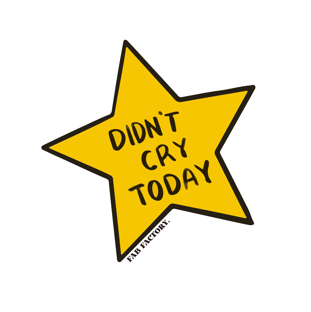 Didn't Cry star