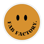 Fab Factory. Orange Smiley