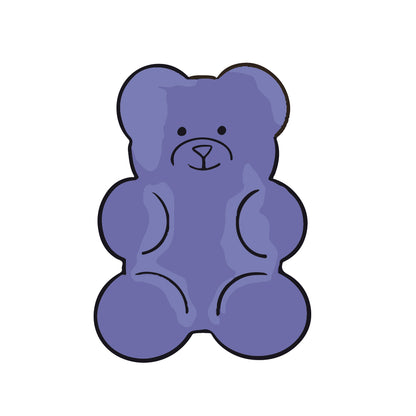 Purple Gummy Bear