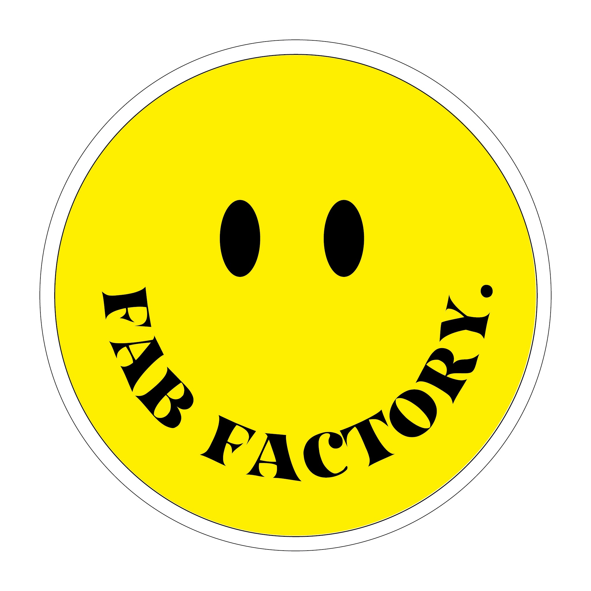 Fab Factory. Yellow Smiley
